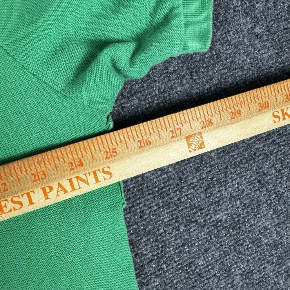 Polo Ralph Lauren Polo Shirt Green Big Pony 3 Player Mens 2XL Vintage